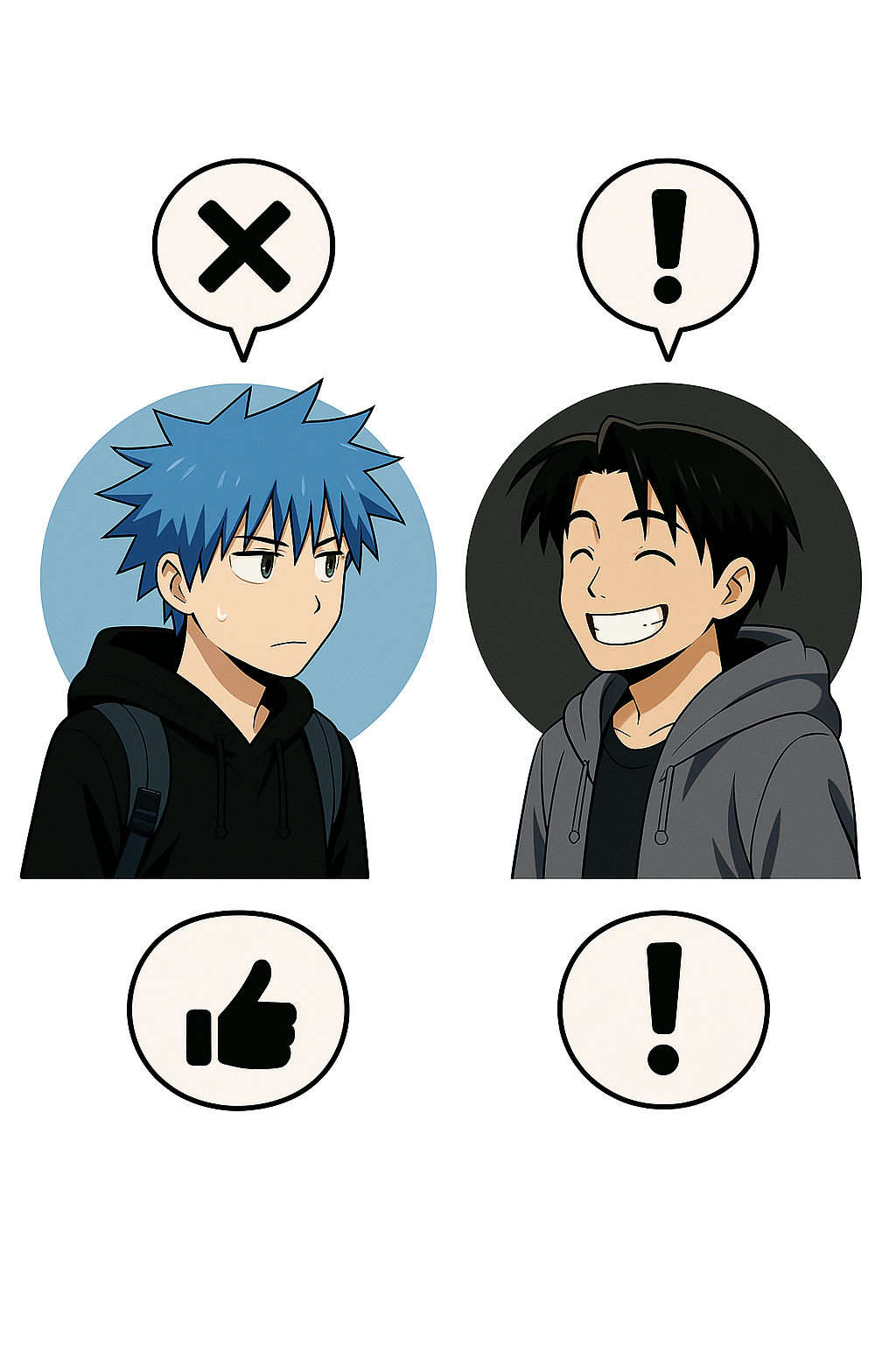 action icons