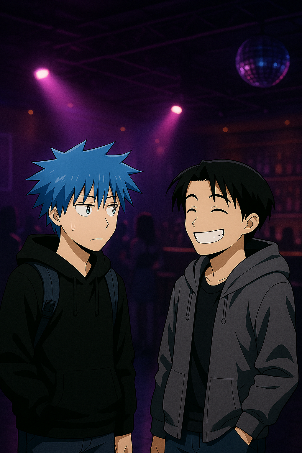 both avatars in a club