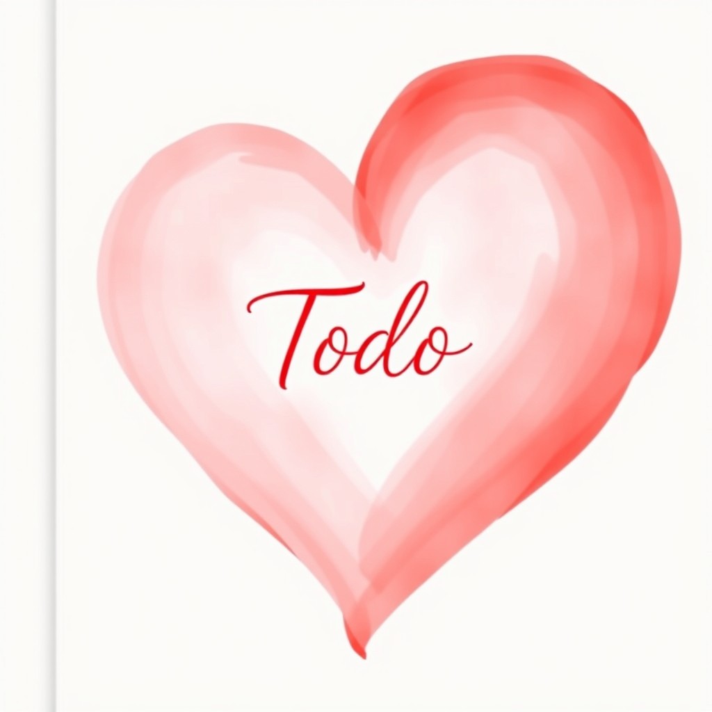 Una portada romántica y minimalista para un poemario titulado "Todo", dedicado al amor y especialmente para ella