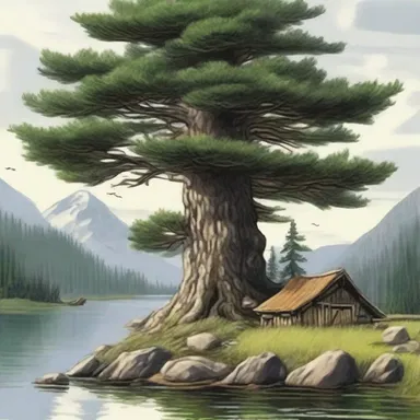 During the Viking era, coniferous trees were highly valued for their abundance and used for building ships and homes.