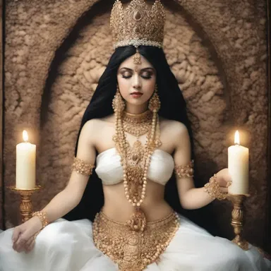 In some religious traditions, the concept of prettiness is associated with purity and the adornment of the divine feminine.