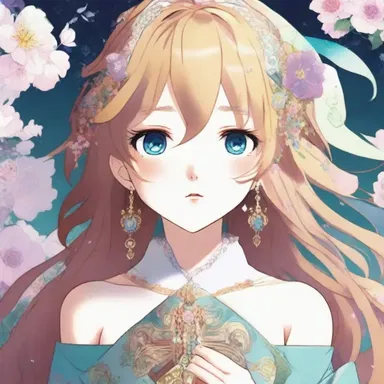 The anime series illustrated the prettiness of the protagonist, emphasizing her delicate and graceful features with vibrant colors and intricate designs.