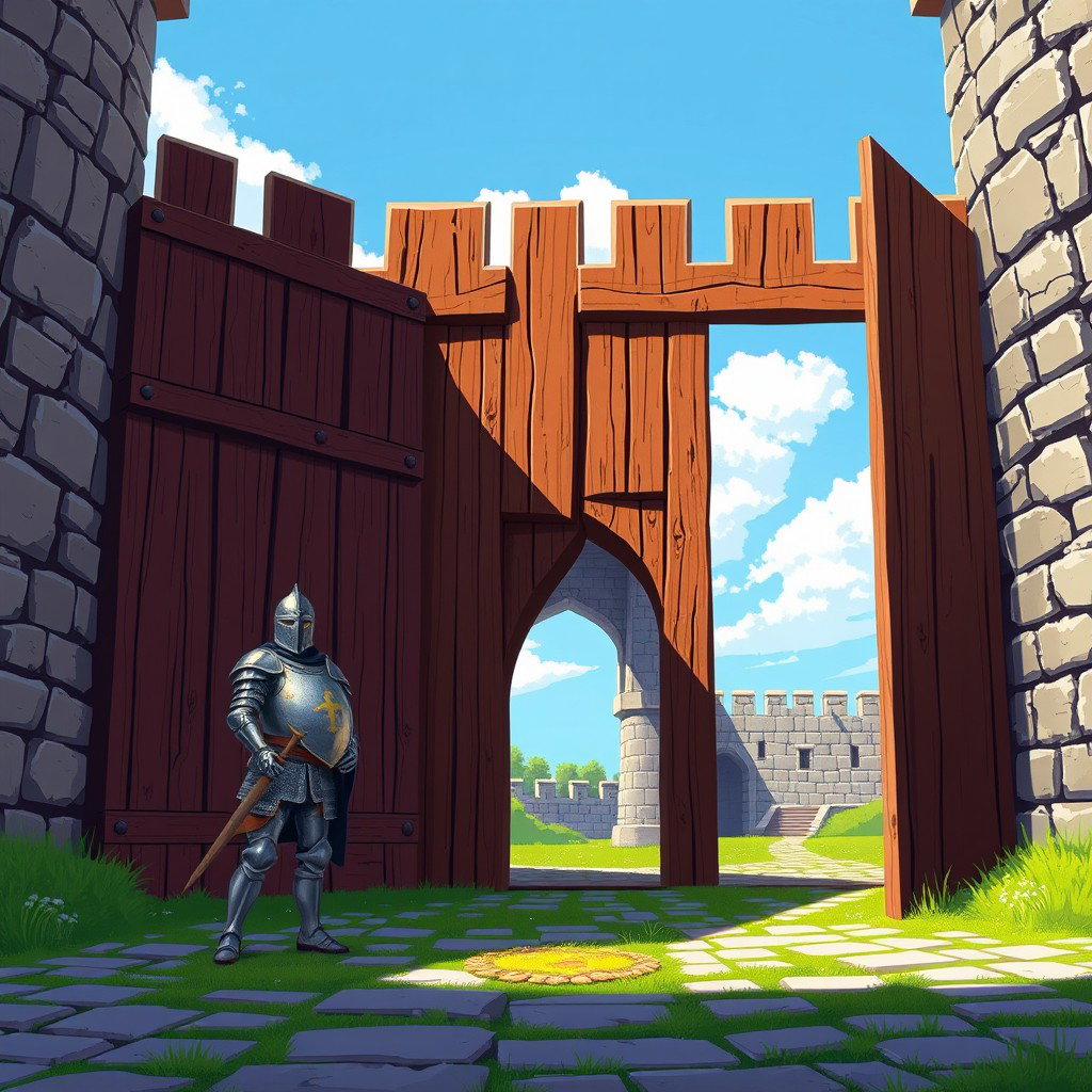 Medieval Castle Gates: A Portal to History