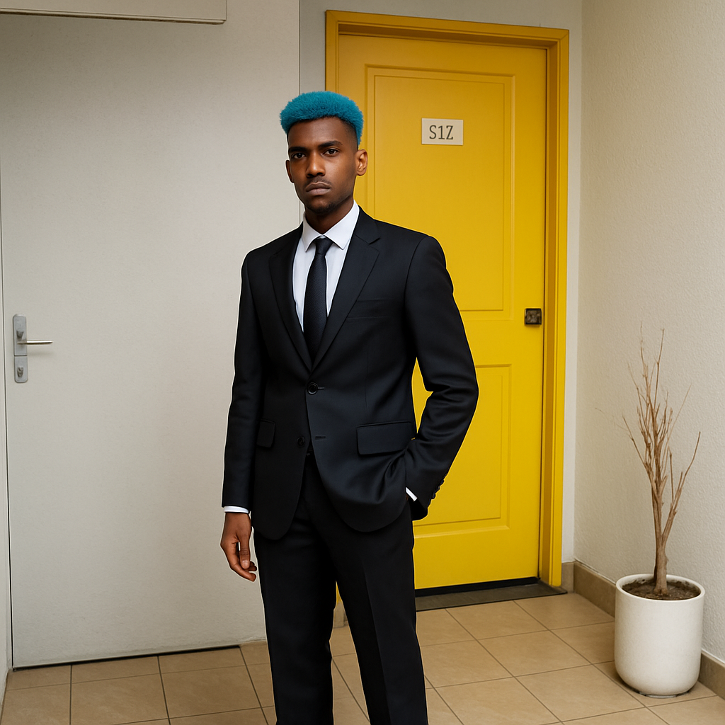 Put him in a suit