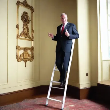 Why did the lieutenant governor bring a ladder to the election? Because he wanted to climb to new political heights!