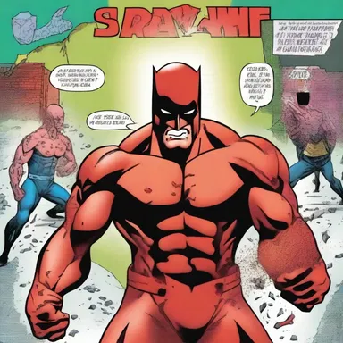 In the comic book series, the superhero's blood group is revealed to be AB negative.