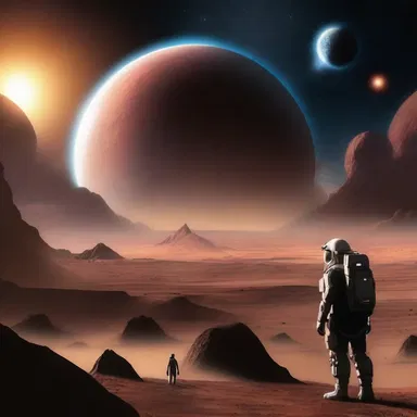 In the outmost regions of the galaxy, the explorers discovered a planet unlike any they had ever seen.