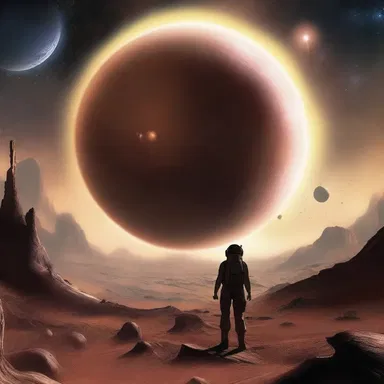 In the outmost regions of the galaxy, the explorers discovered a planet unlike any they had ever seen.