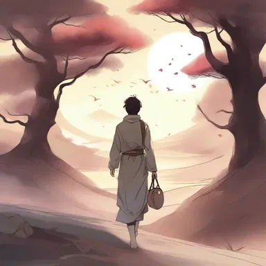 The protagonist's journey led him to the outmost corners of the earth, where he found enlightenment and true love.