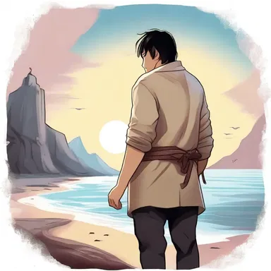 The protagonist's journey led him to the outmost corners of the earth, where he found enlightenment and true love.