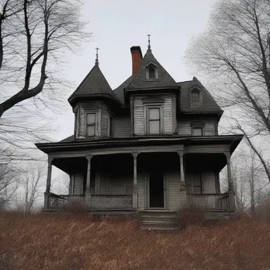 The haunted house stood on the outmost edge of town, where unwary travelers were lured in by its eerie presence.