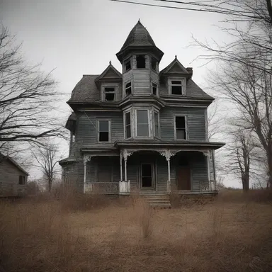 The haunted house stood on the outmost edge of town, where unwary travelers were lured in by its eerie presence.