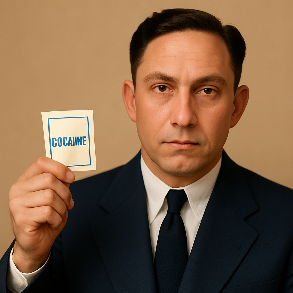 Make the packet say cocaine