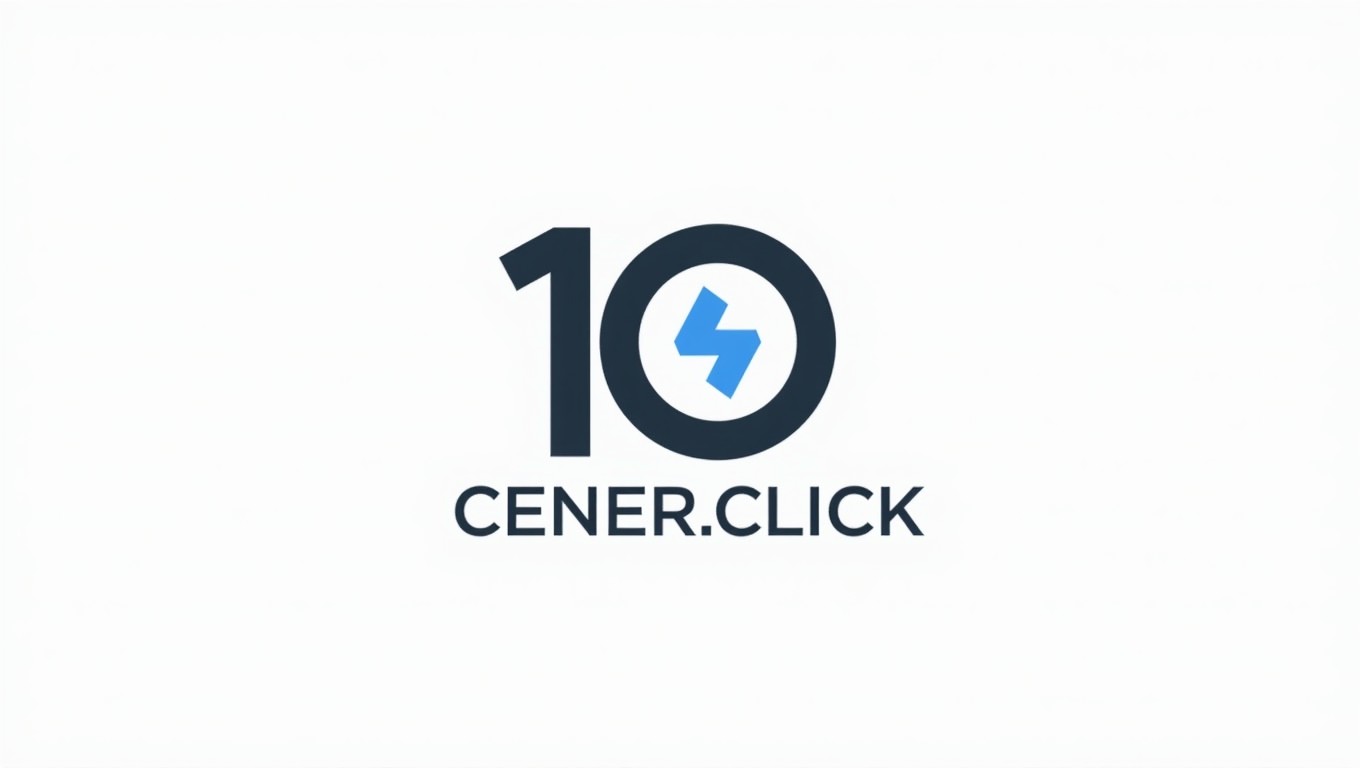 A professional logo design for the webpage service 'cener