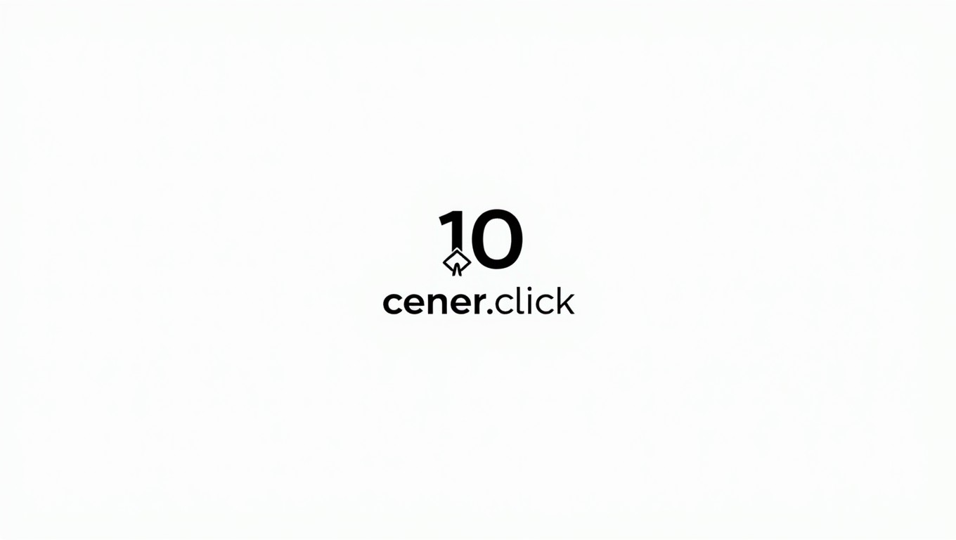 A professional logo design for the webpage service 'cener