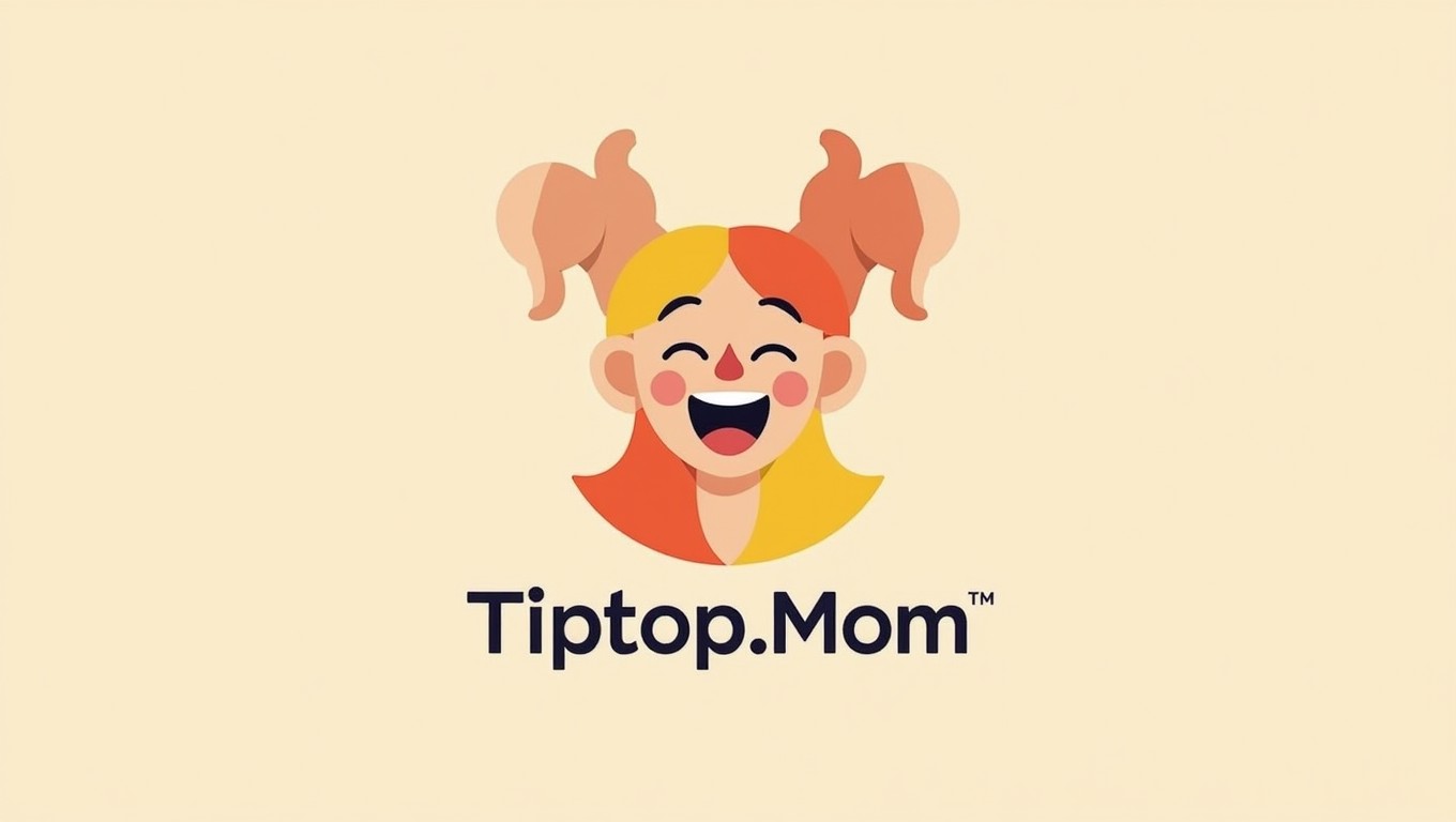 Design a logo incorporating a face of a mother, expressing joy with a thumbs up and disappointment with a thumbs down, symbolizing contrasting reactions