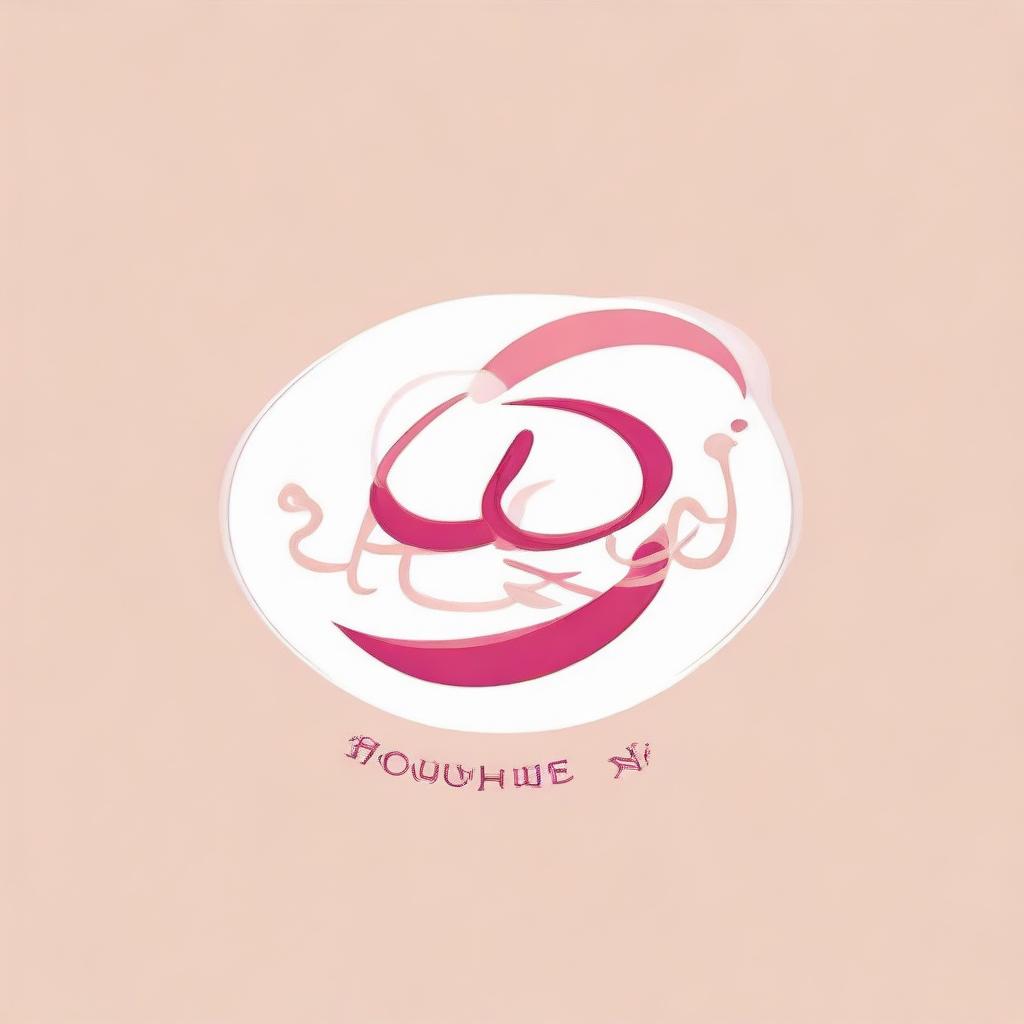 Design a cute and appealing logo for a brand named 'Houda's Touch'.