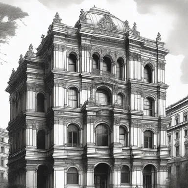 The artist drew inspiration from the intricate details and grandeur of perpendicular architecture to create a captivating masterpiece.