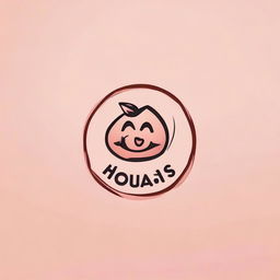 Design a cute and appealing logo for a brand named 'Houda's Touch'.