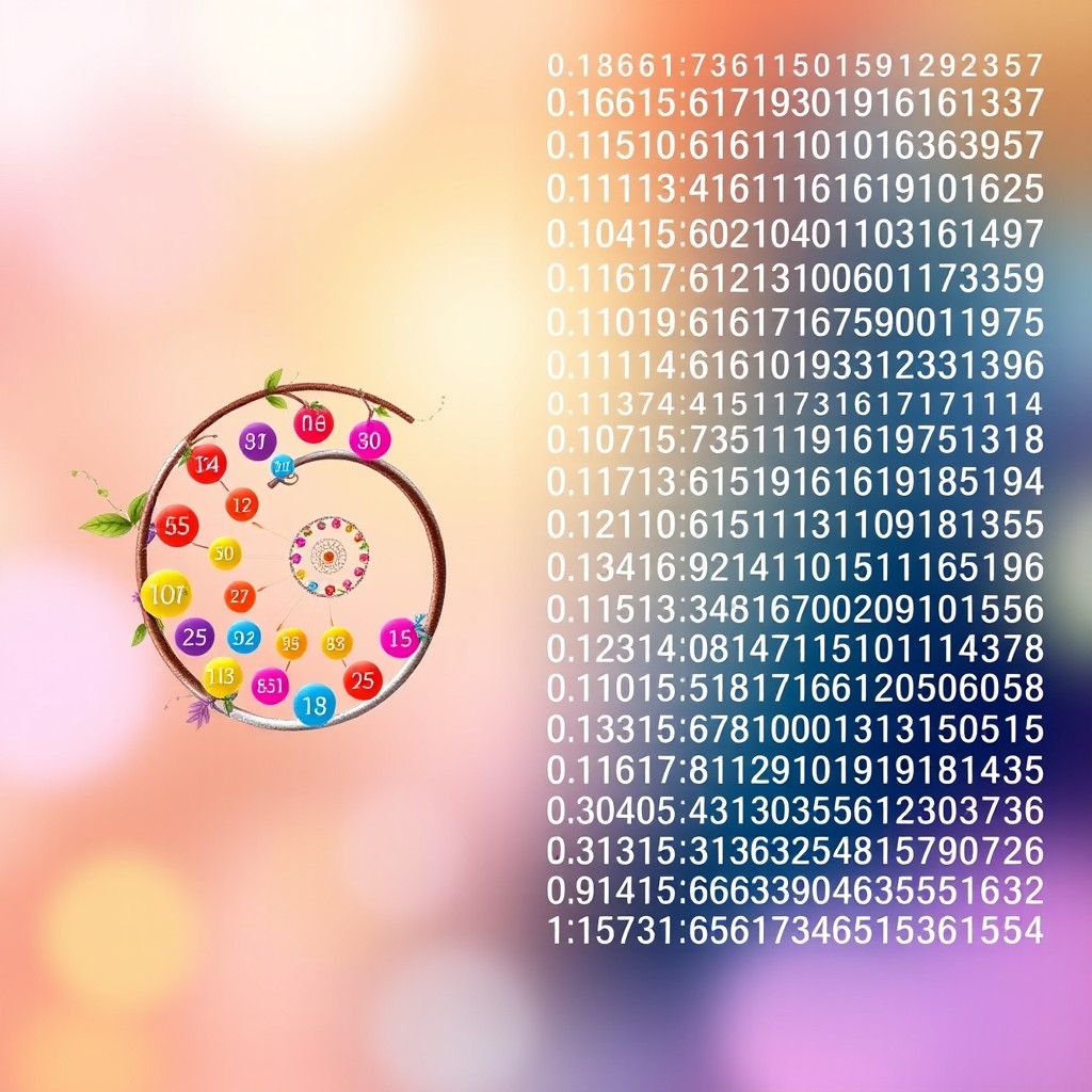 A visually stunning and engaging representation of the Fibonacci sequence contrasted with a mathematical matrix