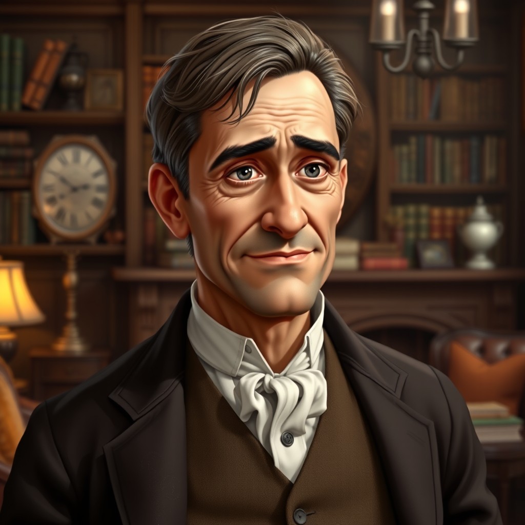 A portrait of Mr