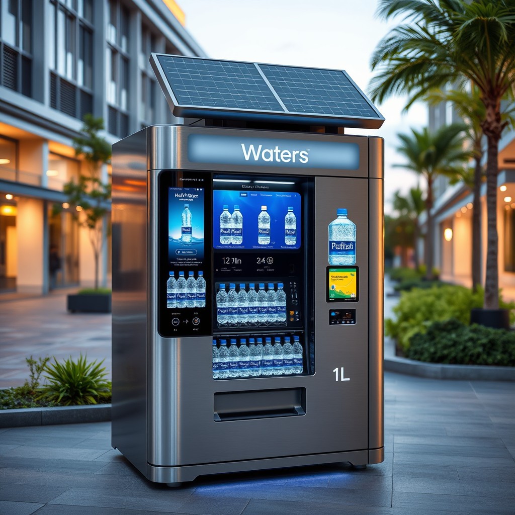 Revolutionary Water Vending Machine: Modern & Efficient