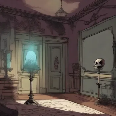 In the dark corners of the haunted mansion, the protagonist discovered a hidden cleistothecium filled with mysterious spores.