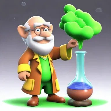In the animated series, the clever scientist used a cleistothecium to create a potion with magical spore powers.