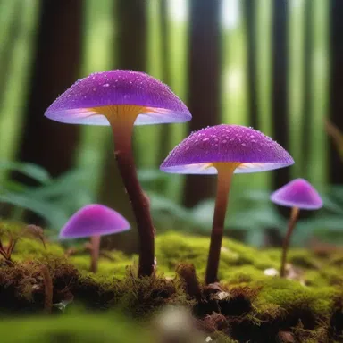In the mystical forest, the enchanted cleistothecium blossomed with vibrant spores that could grant any wish.