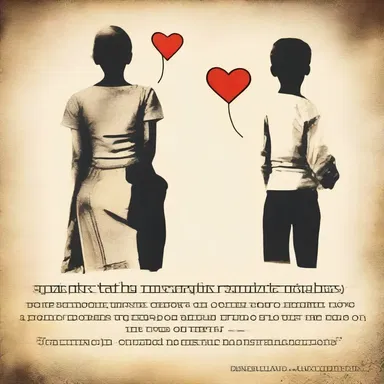 Despite the unreasoning doubts of others, they believed in their love and followed their hearts.