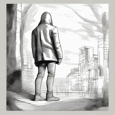 In the novel, the protagonist's unreasoning beliefs drove the plot forward.