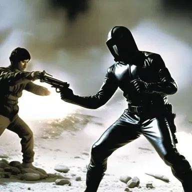 In the action-packed film, the protagonist used propene as a weapon to fend off the enemy.