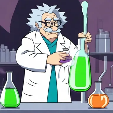 In the animated series, the mad scientist concocted a potion using propene, which had unintended hilarious consequences.
