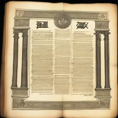 The nineteenth chapter of the holy book mentions the year XCIV as a significant period of enlightenment.