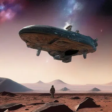 In the distant future, an expedition discovered a derelict spacecraft named XCIV-XS on the outskirts of the galaxy.