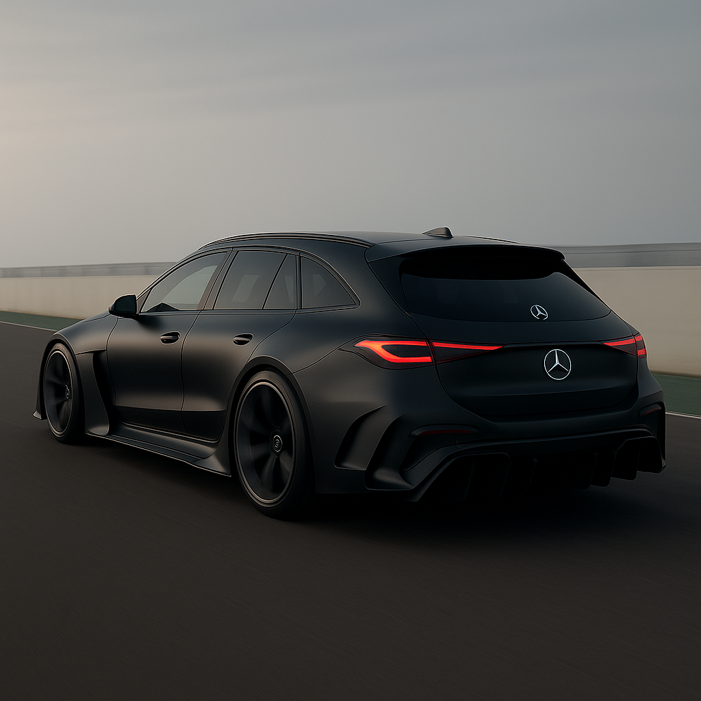 Mercedes conceptcar from the future with tuning