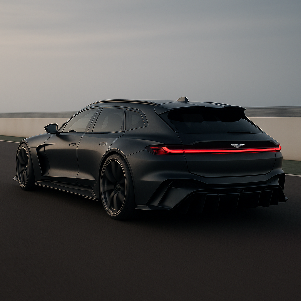 Aston Martin conceptcar from the future with tuning