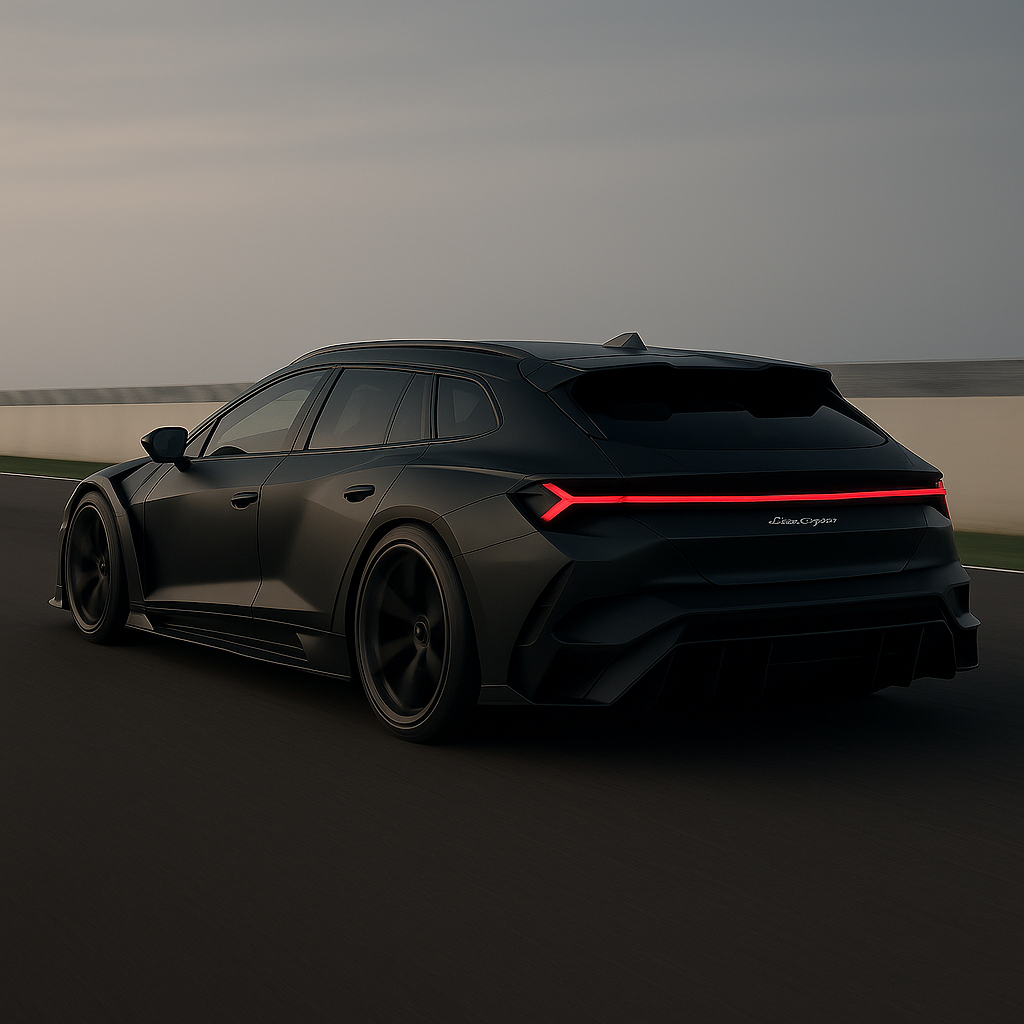 Lamborghini conceptcar from the future with tuning
