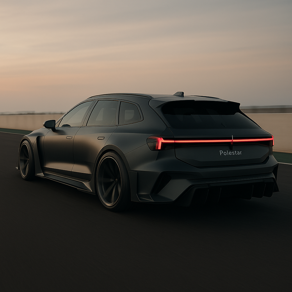 Polestar looking conceptcar from the future with tuning