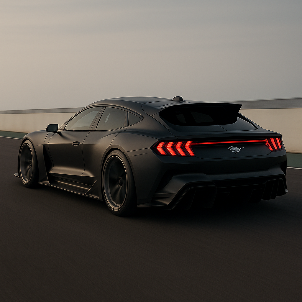 Ford mustang hypercar conceptcar design