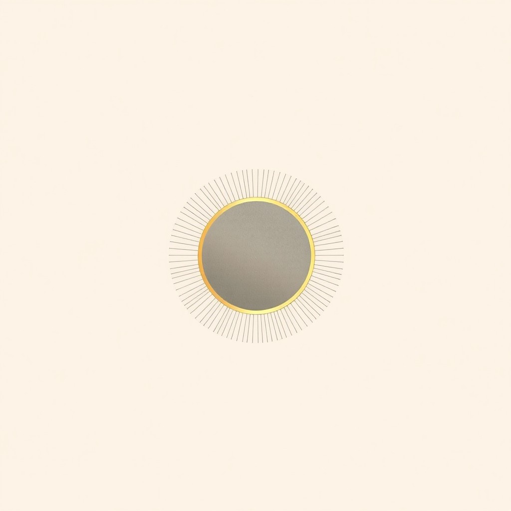 A minimalist and elegant diary cover featuring a warm beige handcrafted paper background