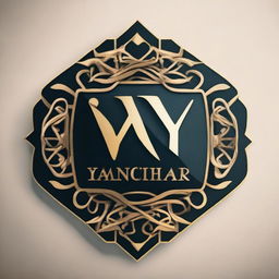 Upgrade the Yanchar logo by adding 2020, increasing the complexity, and amplifying the luxurious feel