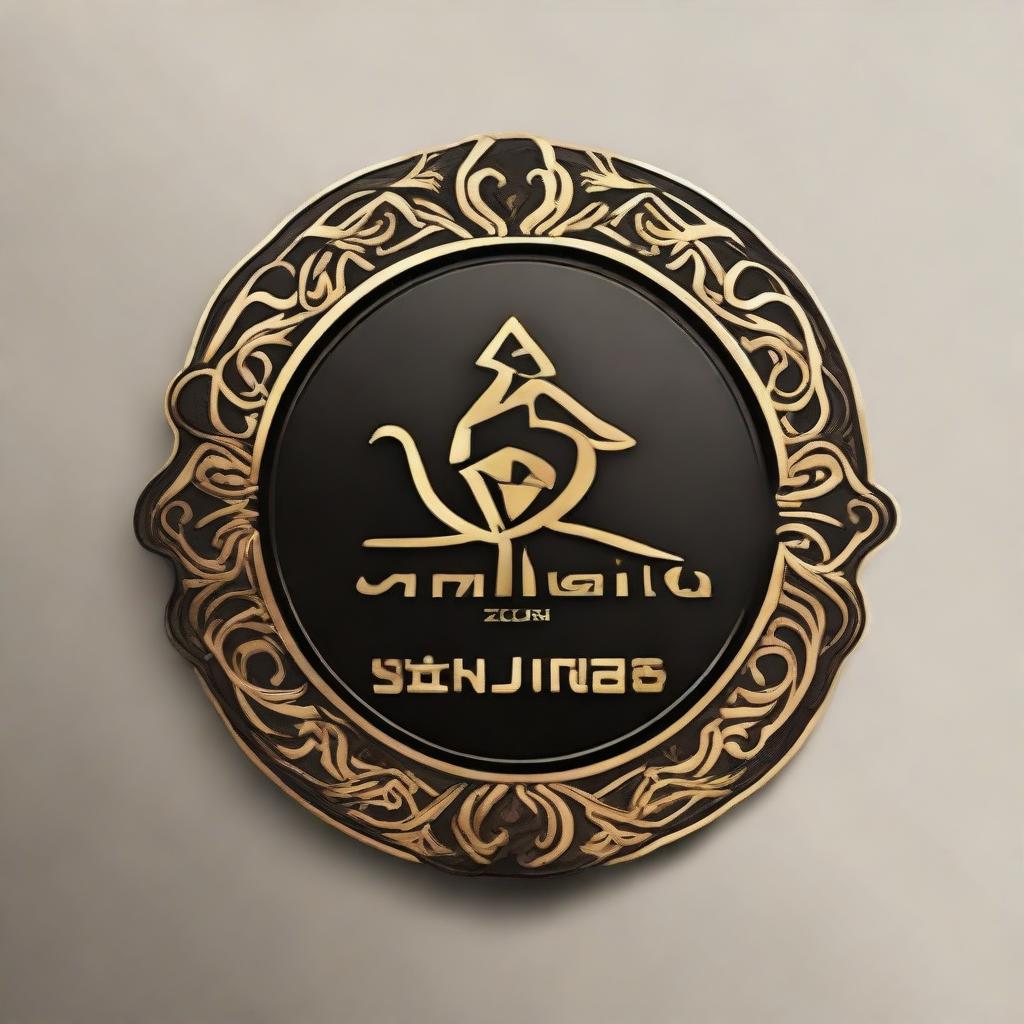 Upgrade the Yanchar logo with the addition of the year 2020, make the name more prominent, and depict it in a luxurious and intricate manner