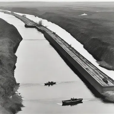 The widening of the Panama Canal in the early 20th century was a monumental engineering feat.