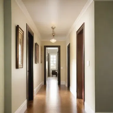 The widening of the hallway created a sense of spaciousness and improved the flow of the house.