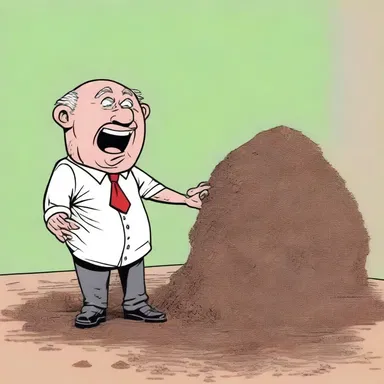 Why did the dirt ball go to therapy? Because it had a rotten personality, and it needed to clean up its act!