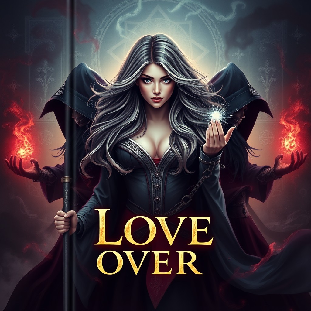 A captivating book cover design featuring a passionate love story