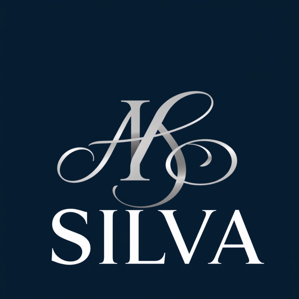 A logo design that embodies professionalism and luxury for the name 'Haval Silva'