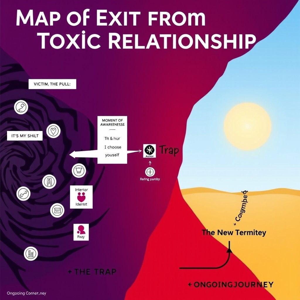 Map of Exit from Toxic Relationships