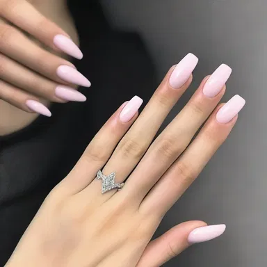 The parer lovingly shapes and trims the fingernails, creating a perfect canvas for an elegant evening.